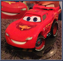 Lightning McQueen / Holley Shiftwell from Infinity - Play Sets manufactured by Disney [Loose]