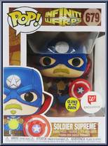 Soldier Supreme (Glows in the Dark) from Infinity Warps - Infinity Warps Pop! manufactured by Funko [Front]
