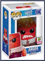 Anger (Flaming Head) from Inside Out - Pop! Vinyl Figures manufactured by Funko [Front]