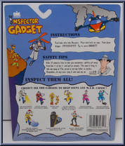 Inspector Gadget (Windsurfer) from Inspector Gadget - Basic Series manufactured by Tiger Toys [Back]