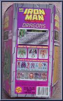 Fin Fang Foom from Iron Man - Dragons manufactured by Toy Biz [Back]