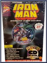Interactive CD-ROM Comic Book from Iron Man - Various manufactured by Toy Biz [Front]