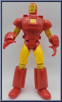 Iron Man (Space Armor) from Iron Man - 10" Deluxe Edition manufactured by Toy Biz [Loose]