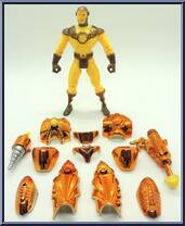 Iron Man (Subterranean Armor) from Iron Man - Series 4 manufactured by Toy Biz [Loose]