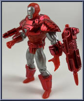 Iron Man (Hologram Armor) from Iron Man - Series 2 manufactured by Toy Biz [Loose]