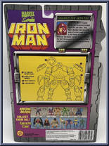 Iron Man (Hulk Buster) from Iron Man - Series 3 manufactured by Toy Biz [Back]