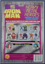 Iron Man vs. Mandarin from Iron Man - Heavy Metal Heroes manufactured by Toy Biz [Back]