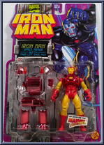 Iron Man (Space Armor) from Iron Man - Series 2 manufactured by Toy Biz [Front]
