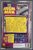 Iron Man (Subterranean Armor) from Iron Man - Series 4 manufactured by Toy Biz [Back]