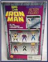 Tony Stark (Techno Suit) from Iron Man - 10" Deluxe Edition manufactured by Toy Biz [Back]
