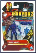 Iron Man (Fusion Armor) from Iron Man 2 - 2010 Movie - Concept Series manufactured by Hasbro [Front]