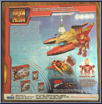 Jet-Boat Pursuit from Iron Man 2 - Basic Series manufactured by Mega Bloks [Back]