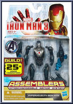 Iron Man (Hypervelocity) from Iron Man 3 - Movie - Assemblers manufactured by Hasbro [Front]