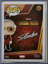 Stan Lee from Iron Man - Iron Man Pop! manufactured by Funko [Back]