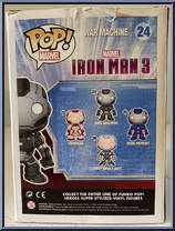 War Machine from Iron Man - Iron Man 3 Pop! manufactured by Funko [Back]