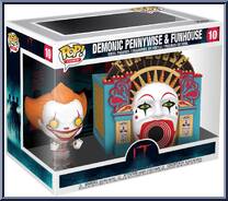 Demonic Pennywise & Funhouse from IT - Pop! Towns manufactured by Funko [Front]