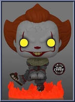 Pennywise (Dancing) (Glows In The Dark) (Chase) from IT - Pop! Vinyl Figures manufactured by Funko [Loose]