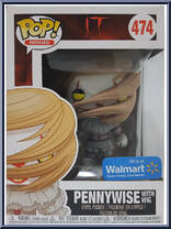 Pennywise (Wig / Yellow Eyes) from IT - Pop! Vinyl Figures manufactured by Funko [Front]