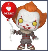 Pennywise (with Balloon) from IT - Pop! Vinyl Figures manufactured by Funko [Loose]