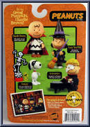 Lucy Van Pelt (Black Hat, Witches Broom) from It's the Great Pumpkin Charlie Brown - Orange Cards manufactured by Memory Lane [Back]