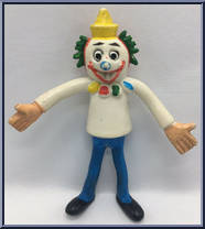Jack (Clown) from Jack in the Box - Bendables manufactured by Jack in the Box [Loose]