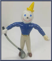 Jack (Golf) from Jack in the Box - Bendables manufactured by Jack in the Box [Loose]