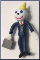 Jack (Briefcase) from Jack in the Box - Bendables manufactured by Jack in the Box [Loose]