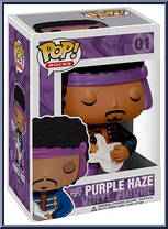 Jimi Hendrix (Purple Haze) from Jimi Hendrix - Pop! Vinyl Figures manufactured by Funko [Front]