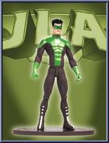 Green Lantern (Kyle Rayner) from JLA - Series 1 manufactured by DC Direct [Loose]