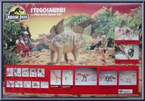 Stegosaurus from Jurassic Park - Deluxe Dinos manufactured by Kenner [Back]