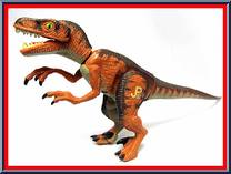Velociraptor from Jurassic Park - Dino-Strike manufactured by Kenner [Loose]