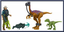 Dr. Alan Grant Tactical Claw from Jurassic Park - 30th Anniversary - Packs manufactured by Mattel [Loose]