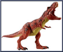 Tyrannosaurus Rex (Electronic Real Feel) from Jurassic Park - 30th Anniversary - Dinosaurs manufactured by Mattel [Loose]
