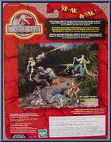 Military Diver & Spinosaurus from Jurassic Park III - Humans manufactured by Hasbro [Back]