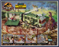 Mobile Command Center from Jurassic Park - Lost World - Accessories manufactured by Kenner [Back]