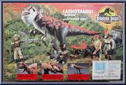 Carnotaurus "Demon" from Jurassic Park - Series 2 - Deluxe Dinos manufactured by Kenner [Back]