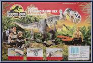 Young Tyrannosaurus Rex from Jurassic Park - Series 2 - Deluxe Dinos manufactured by Kenner [Back]