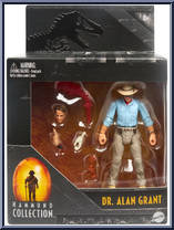 Dr. Alan Grant from Jurassic World - Hammond Collection - Humans manufactured by Mattel [Front]
