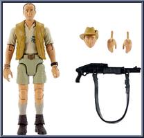 Robert Muldoon from Jurassic World - Hammond Collection - Humans manufactured by Mattel [Loose]