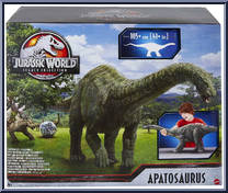 Apatosaurus from Jurassic World - Legacy Collection - Basic Series manufactured by Mattel [Front]