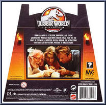John Hammond from Jurassic World - Legacy Collection - Humans manufactured by Mattel [Back]