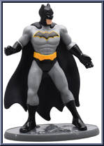 Batman (Black / Gray) from Justice League - PVC manufactured by Mattel [Loose]