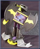 Batman (Motorcycle) from Justice League - Mission Vision - Motorcycles manufactured by Mattel [Loose]