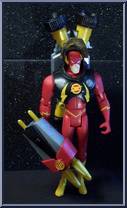 The Flash from Justice League - Morph-Gear manufactured by Mattel [Loose]