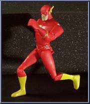 Flash vs. Slobot from Justice League - Cyber Trakkers manufactured by Mattel [Loose]