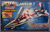 Javelin 7 (with The Flash) from Justice League - Vehicles manufactured by Mattel [Loose]