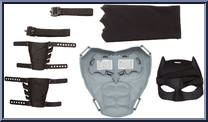 Batman Hero-Ready Set from Justice League (Movie) - Role Playing manufactured by Mattel [Loose]