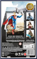Superman from Justice League (Movie) - Basic Series manufactured by Mattel [Back]
