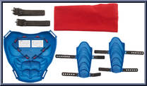 Superman Hero-Ready Set from Justice League (Movie) - Role Playing manufactured by Mattel [Loose]