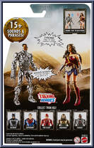 Wonder Woman from Justice League (Movie) - Talking Heroes manufactured by Mattel [Back]
